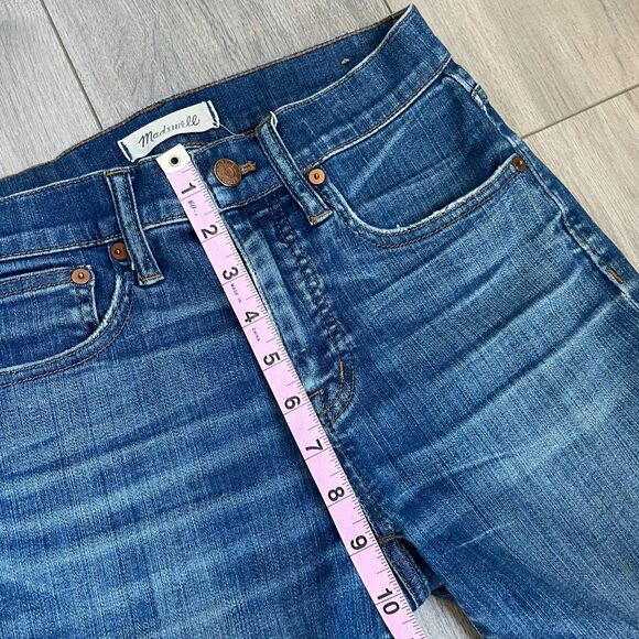 Madewell Cali Demi Boot Cut Jeans raw hem size 24 - Picture 12 of 12